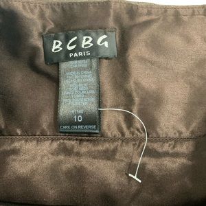 BCBG Brown Creoe Cocktail Dress